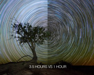 Star trails 3.5 vs 1