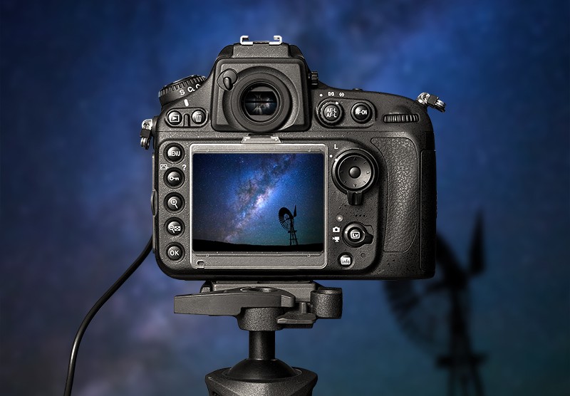 how to take picture of stars with dslr